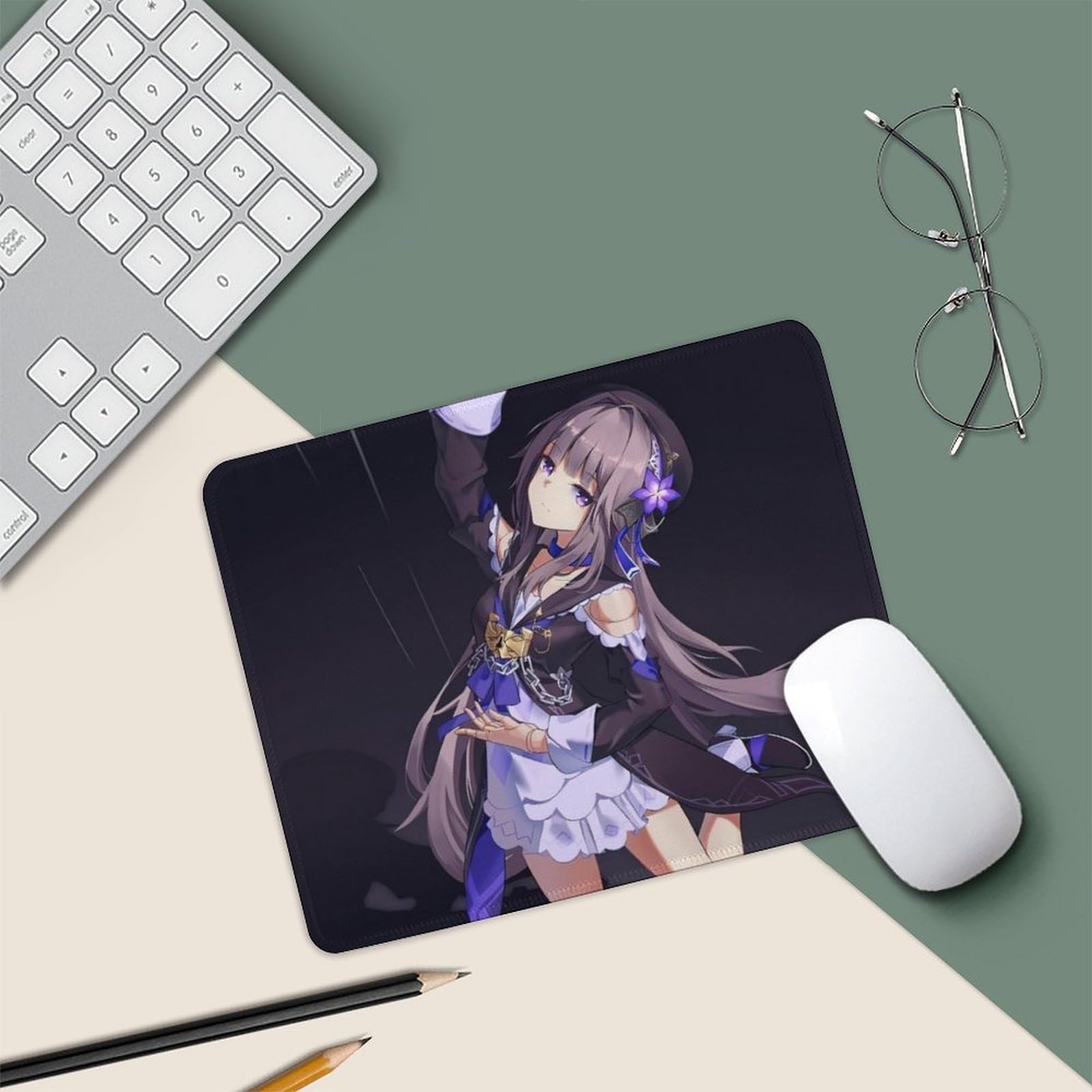 可愛い❤️ アニメ　マウスパッド　少し印刷スレあり Amazon.co.jp: 崩壊スターレイル ヘルタ マウスパッド